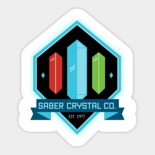 The Saber Crystal Company Sticker